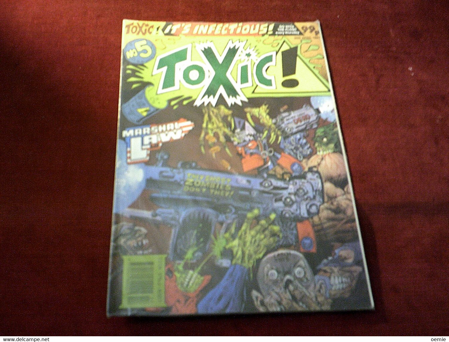 TOXIC  N°  5 APRIL 1991 - Science-Fiction