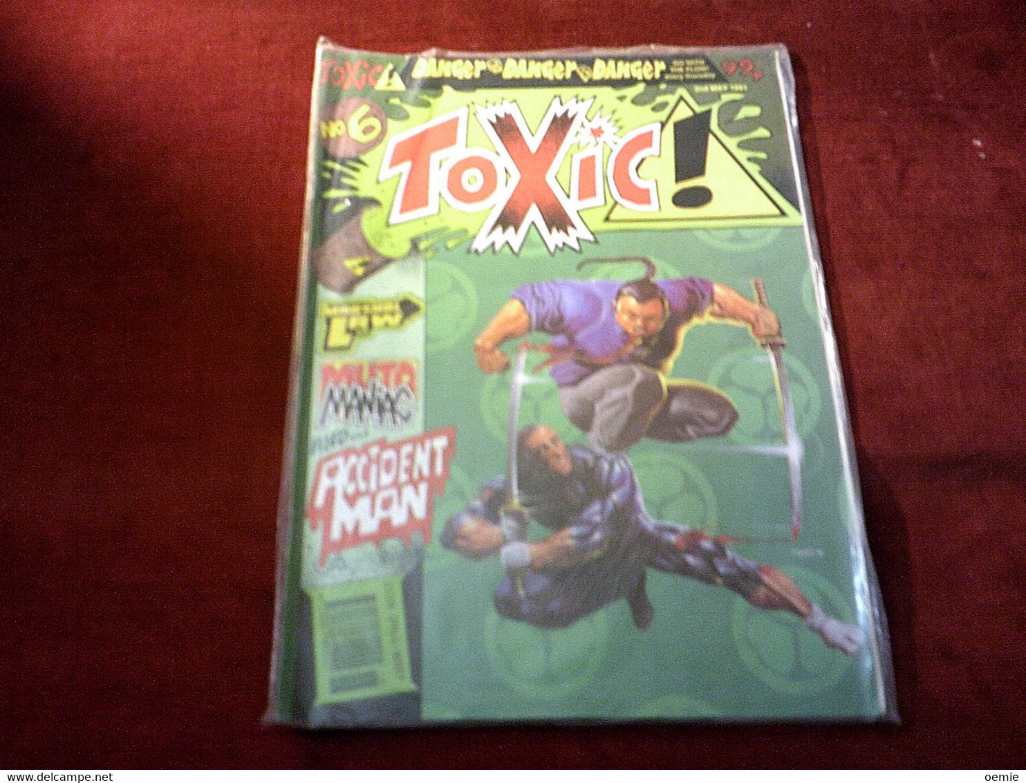 TOXIC  N° 6  MAY  1991 - Ciencia Ficción