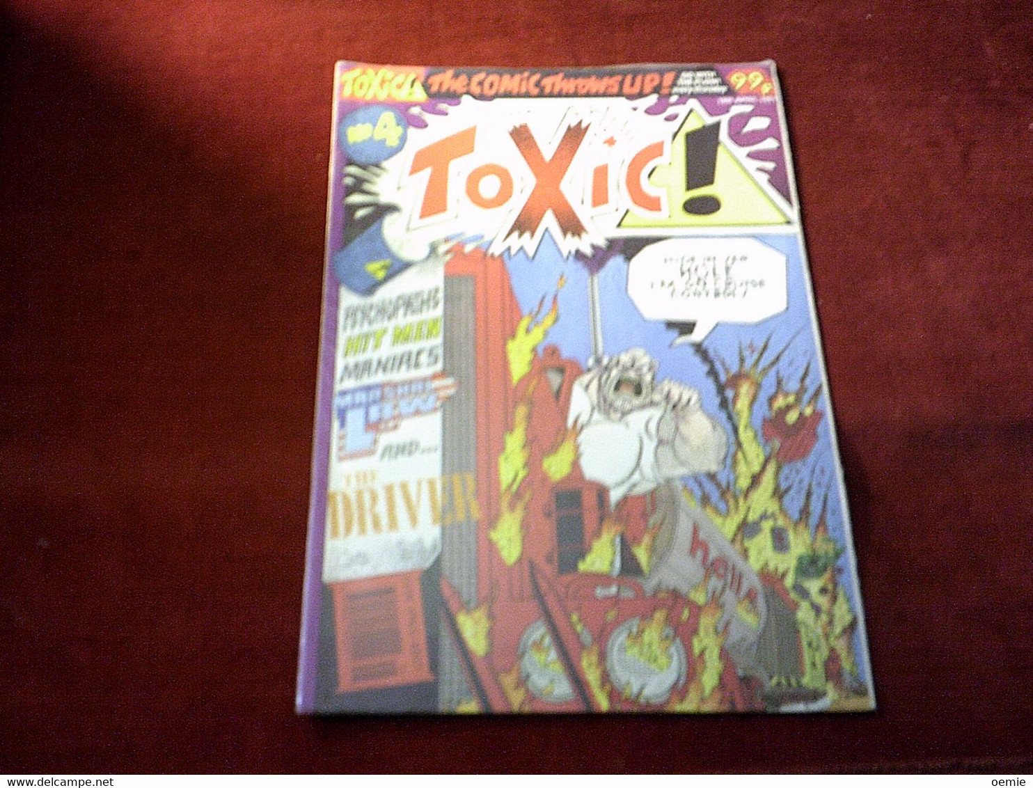 TOXIC  N°  4  APRIL 1991 - Science-Fiction