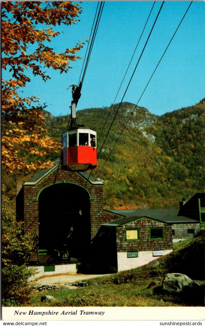 New Hampshire Franconia Notch Aerial Tramway - White Mountains