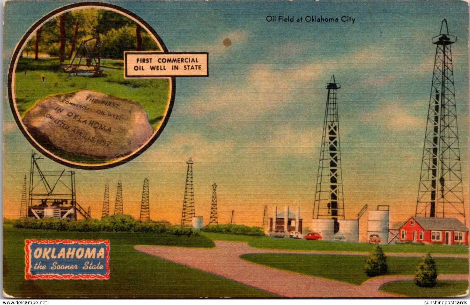 Oklahoma Oklahoma City Oil Field - Oklahoma City