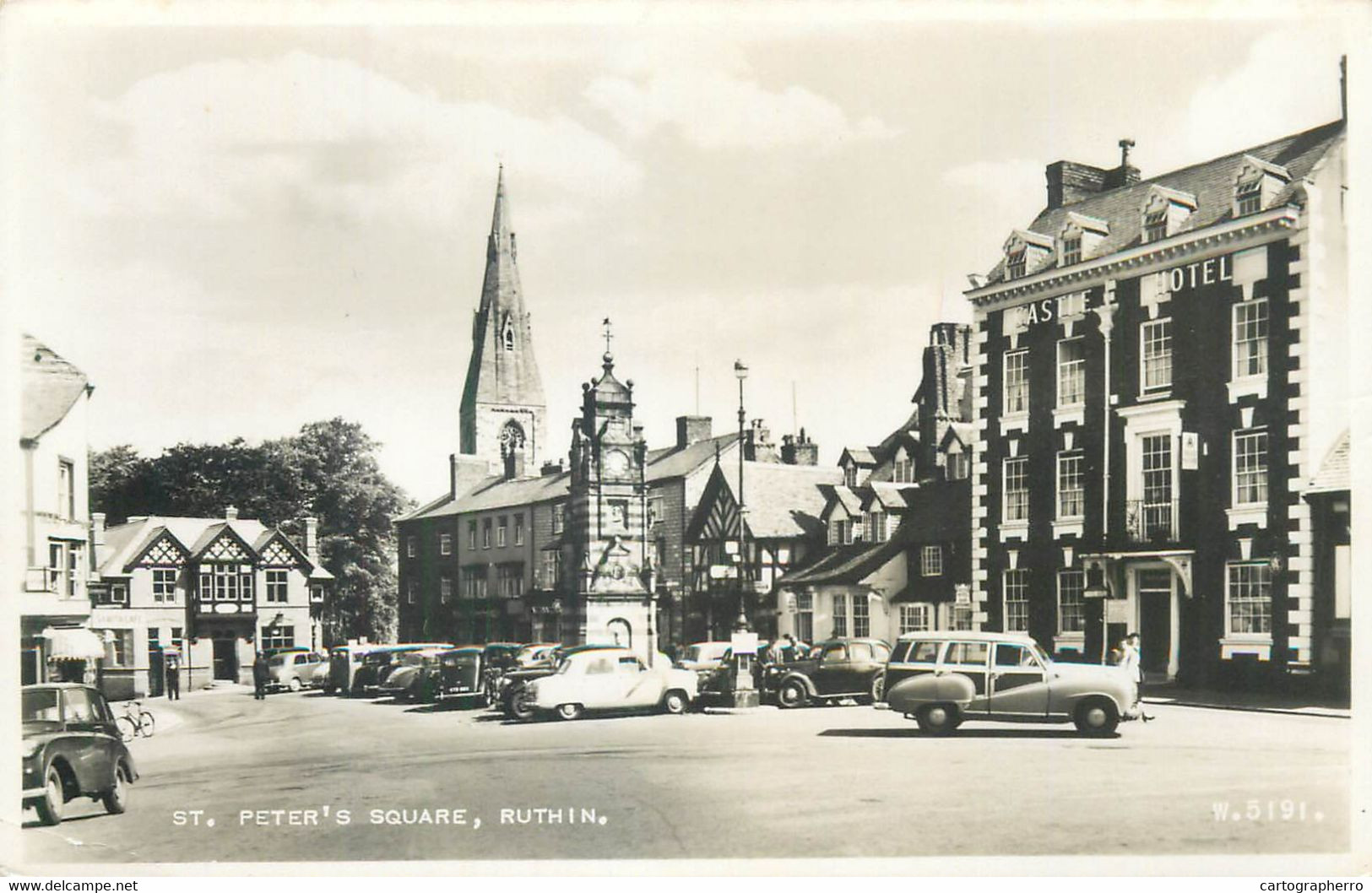 United Kingdom Wales Ruthin St Peter's Square - Denbighshire