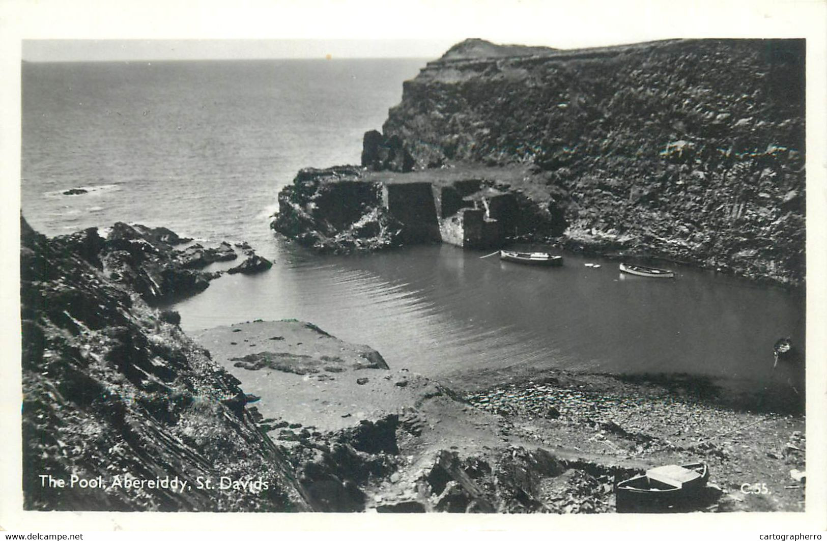 United Kingdom Wales Abereiddy St Davids - The Pool - Pembrokeshire