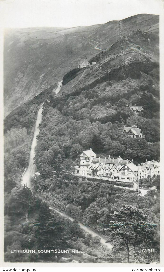 United Kingdom England Lynmouth Countisbury Hill - Lynmouth & Lynton