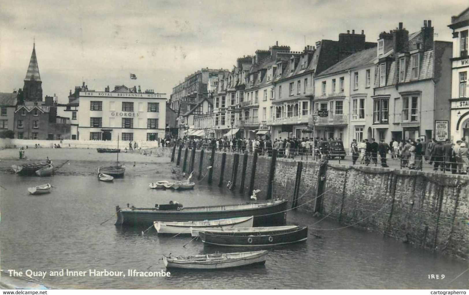 United Kingdom England Ilfracombe - The Quay And Inner Harbour - Ilfracombe