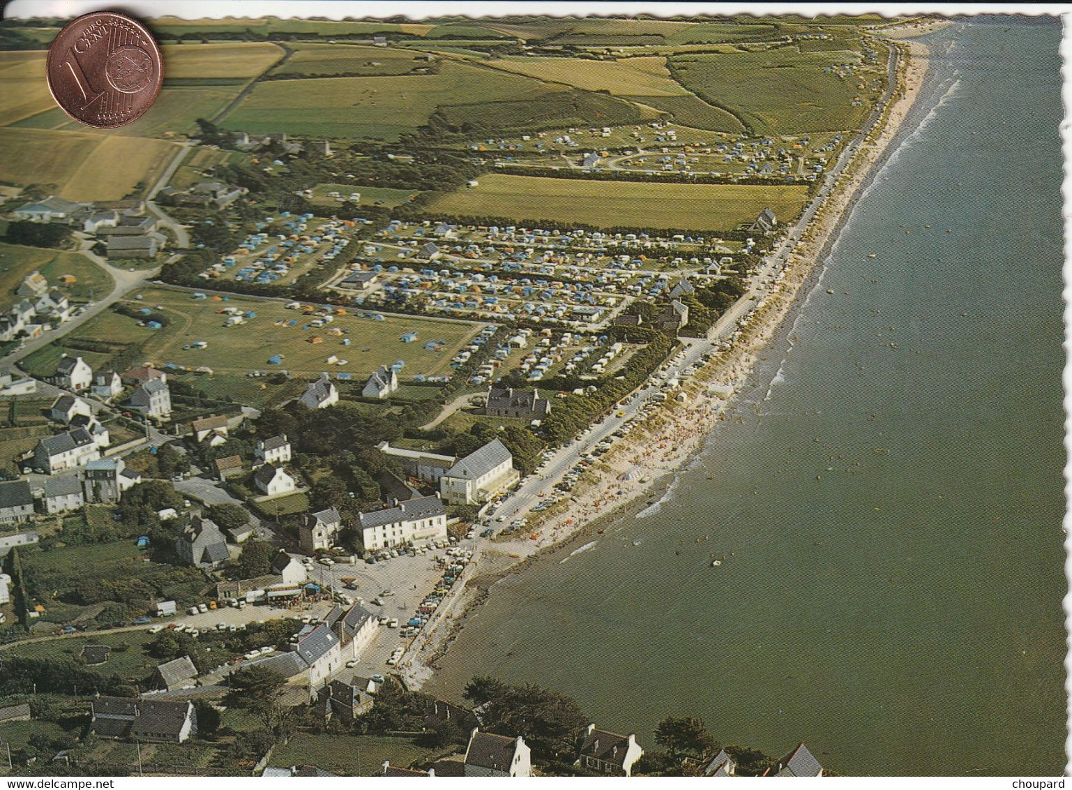 29 - Carte Postale Semi Moderne De  DOUARNENEZ Vue Aérienne - Douarnenez