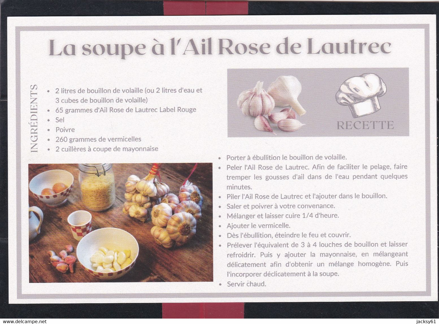 81 - Lautrec - La Soupe à L'ail Rose De Lautrec - Lautrec