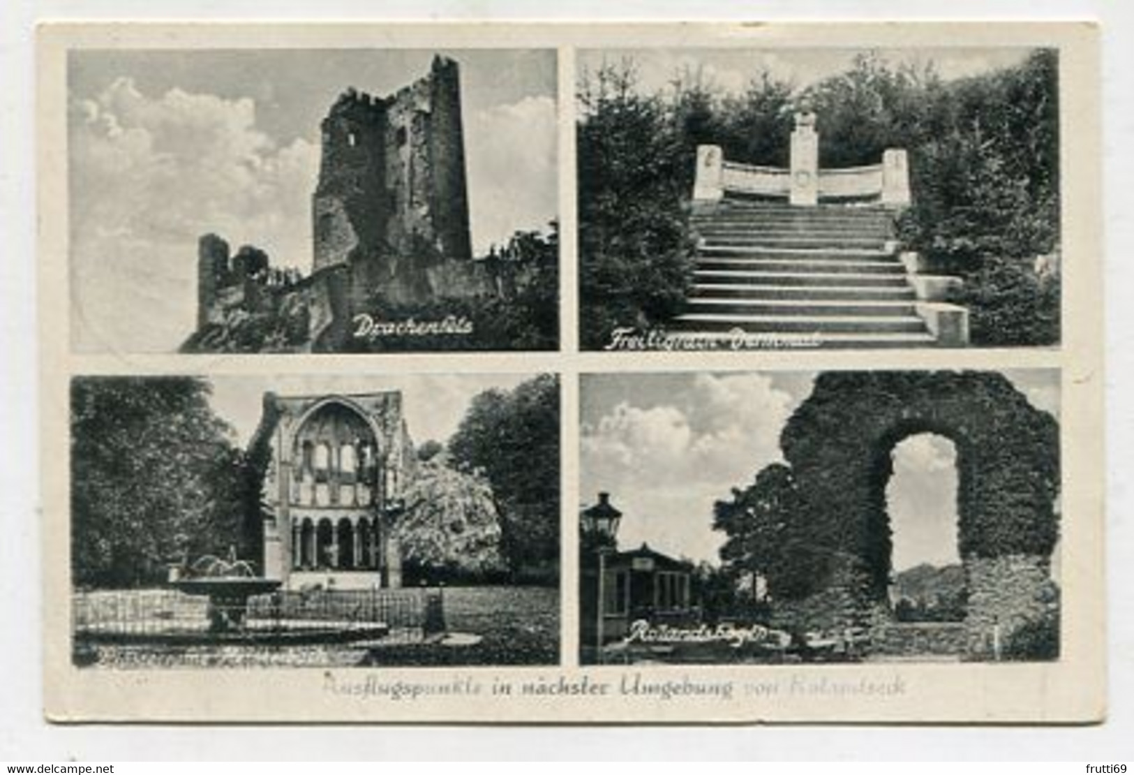 AK 117126 GERMANY - Drachenfels - Rolandsbogen Etc. - Drachenfels