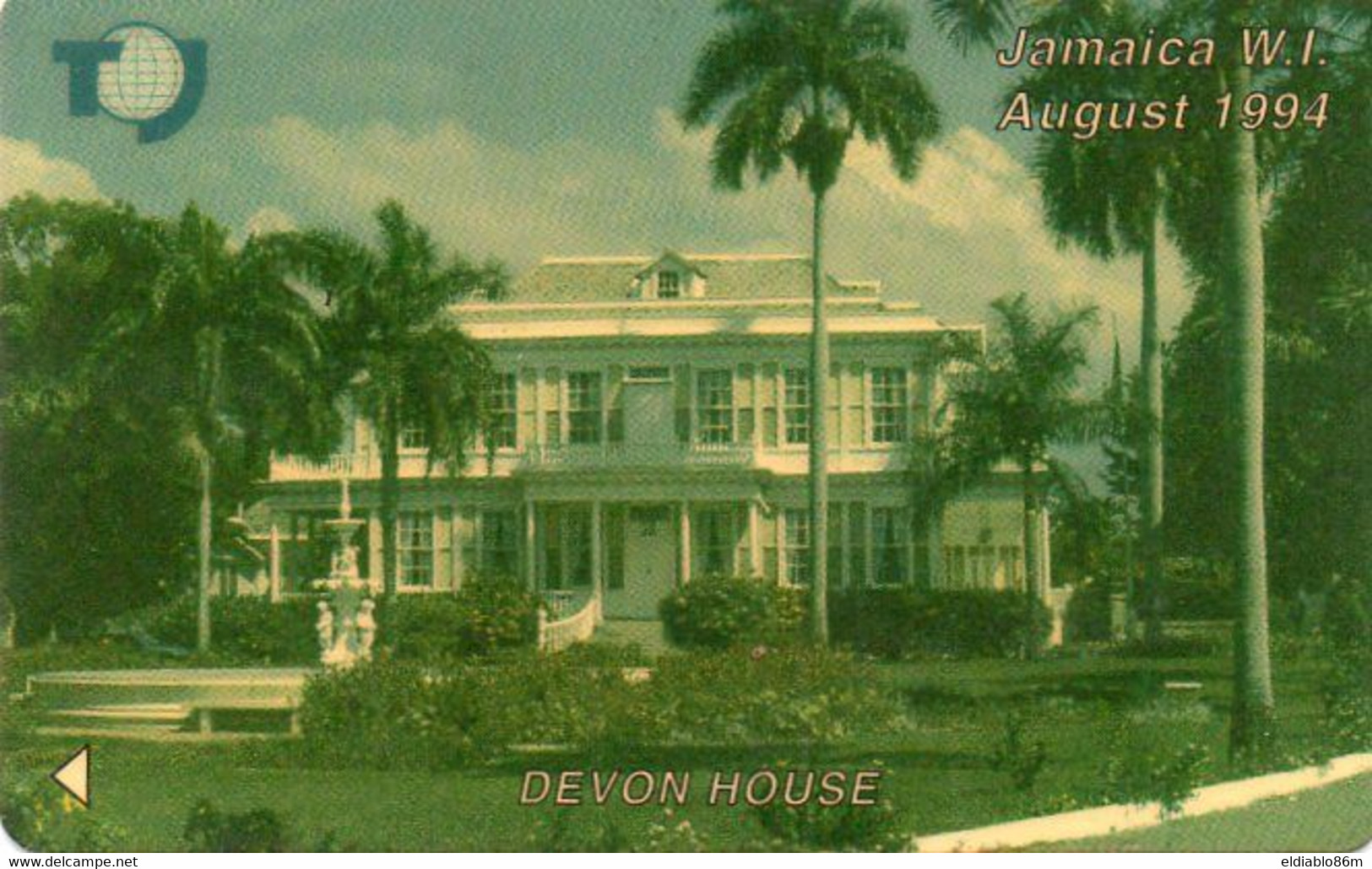 JAMAICA - GPT - C&W - 18JAMB - DEVON HOUSE - Jamaica