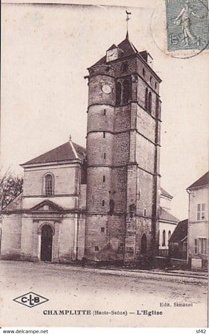 CHAMPLITTE                    EGLISE - Champlitte