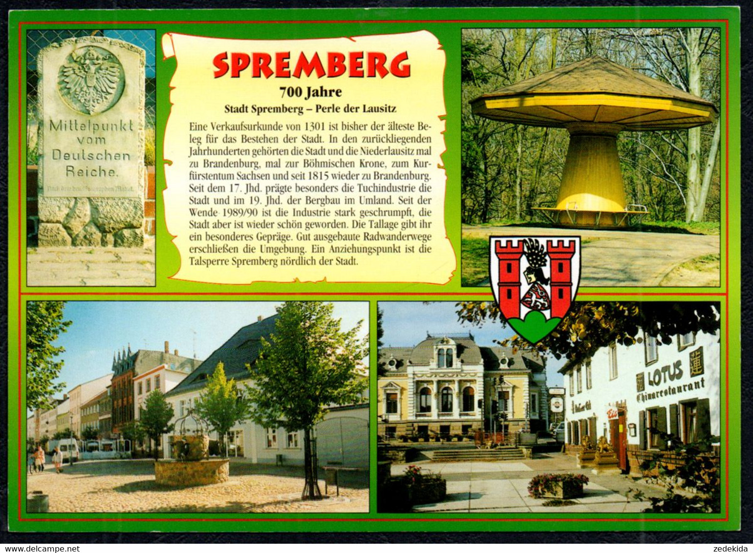 G1753 - TOP Spremberg Chronik Chronikkarte - Bild Und Heimat Reichenbach Qualitätskarte - Spremberg