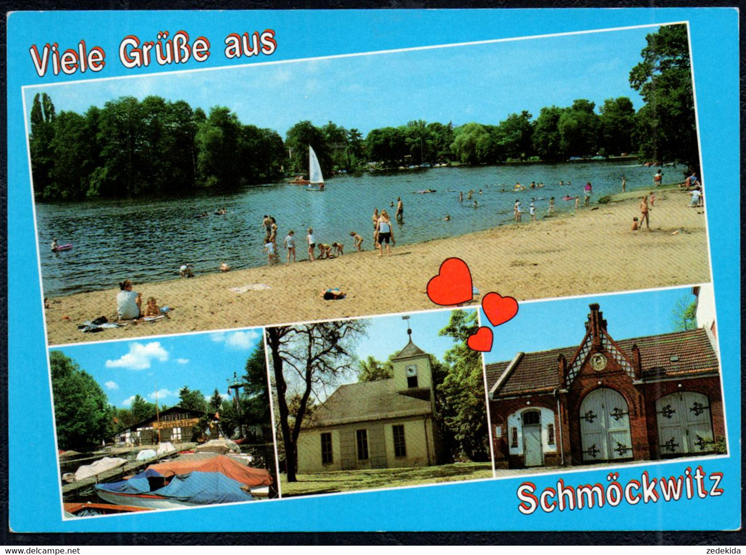 G1761 - TOP Berlin Schmöckwitz Starndbad Feuerwache - Bild Und Heimat Reichenbach Qualitätskarte - Schmöckwitz