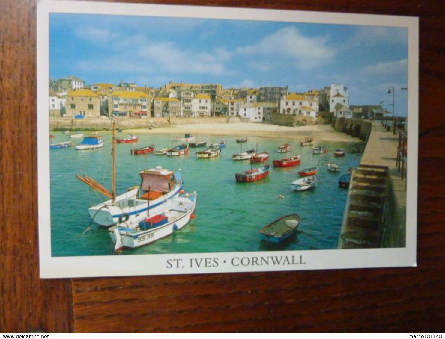 ST. IVES - CORNWALL - Harbour, Old Fishermann's Houses - St.Ives
