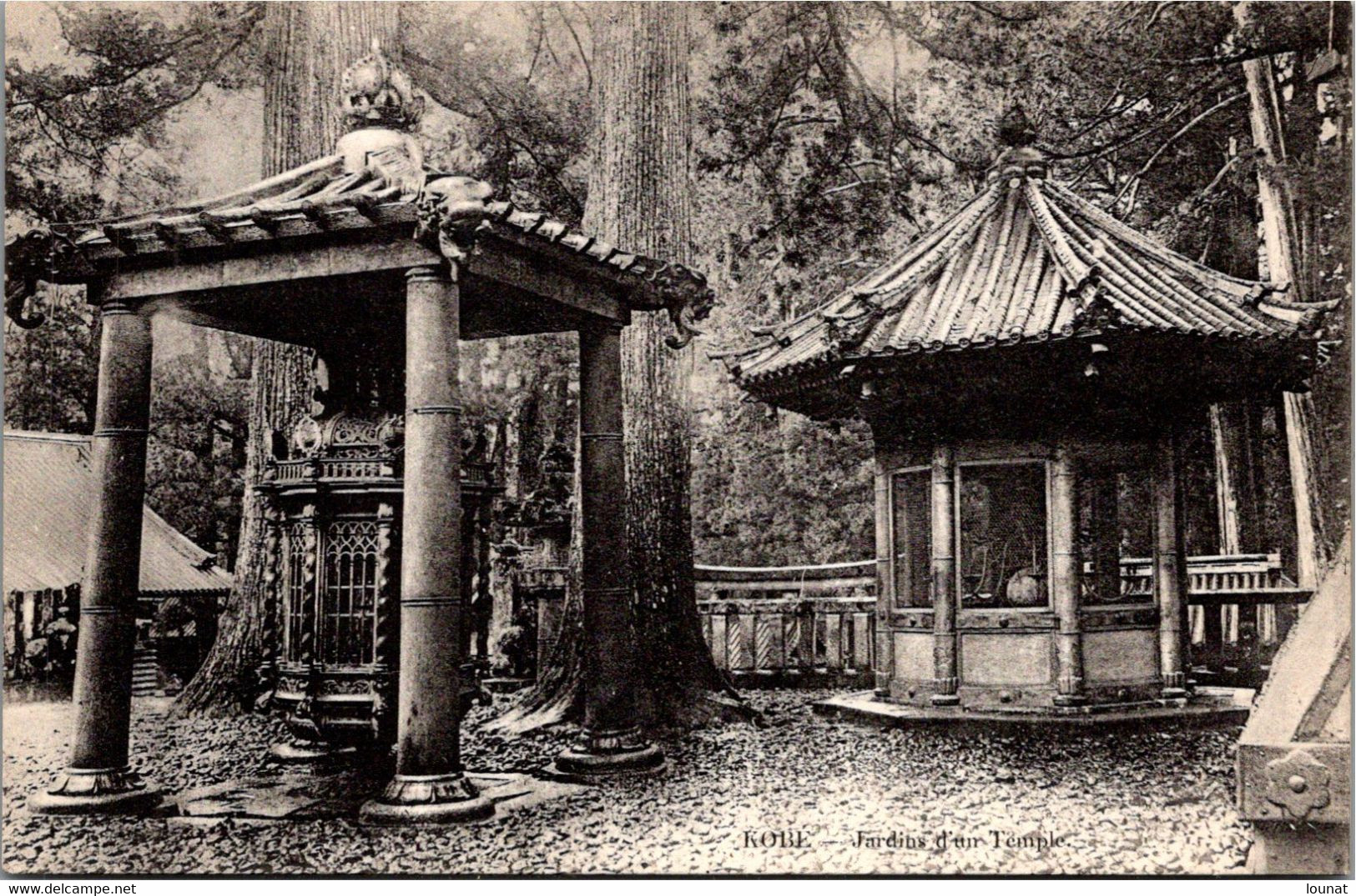 JAPON - Kobé - Jardins D'un Temple - Kobe