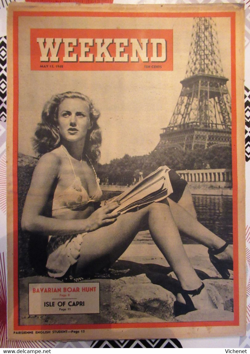 Weekend - The U.S. Magazine In Europe - Vol. 3, N° 16 - May 15, 1948 - Histoire