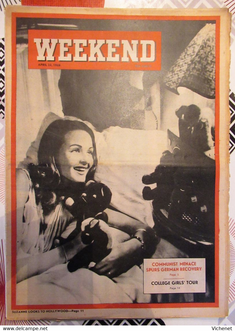 Weekend - The U.S. Magazine In Europe - Vol. 3, N° 13 - April 24, 1948 - Histoire