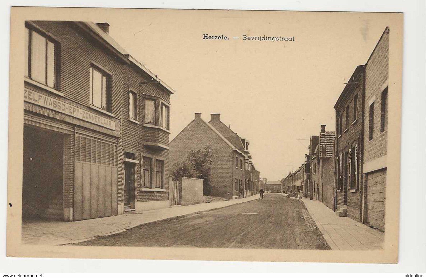 CPA-HERZELE " Bevrijdingstraat " - Herzele