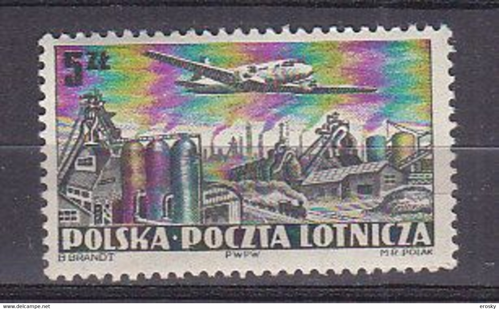 R3813 - POLOGNE POLAND AERIENNE Yv N°31 * - Unused Stamps