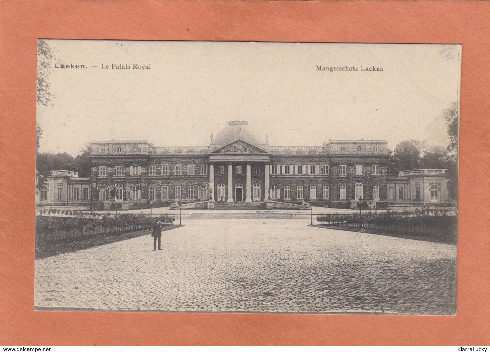 LAEKEN - PALAIS ROYAL - MANGELSCHOTZ - ECRITE - Laeken