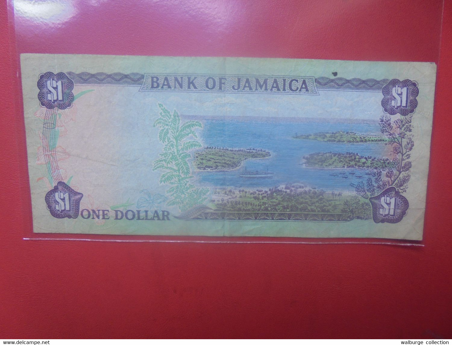 JAMAIQUE 1$ 1976 Circuler (B.29) - Jamaica