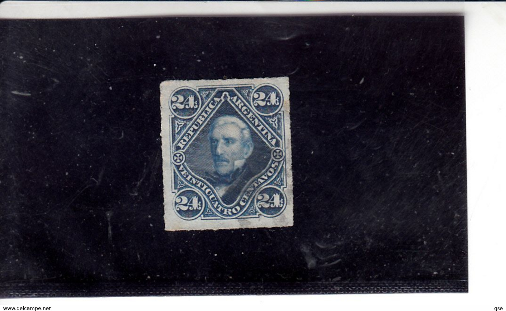 ARGENTINA  1876-8 - Yvert  36° - San Martin - Used Stamps