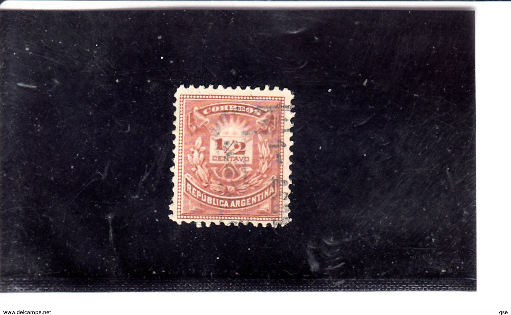 ARGENTINA  1884-5 - Yvert  57° -  Corno Di Posta - Used Stamps