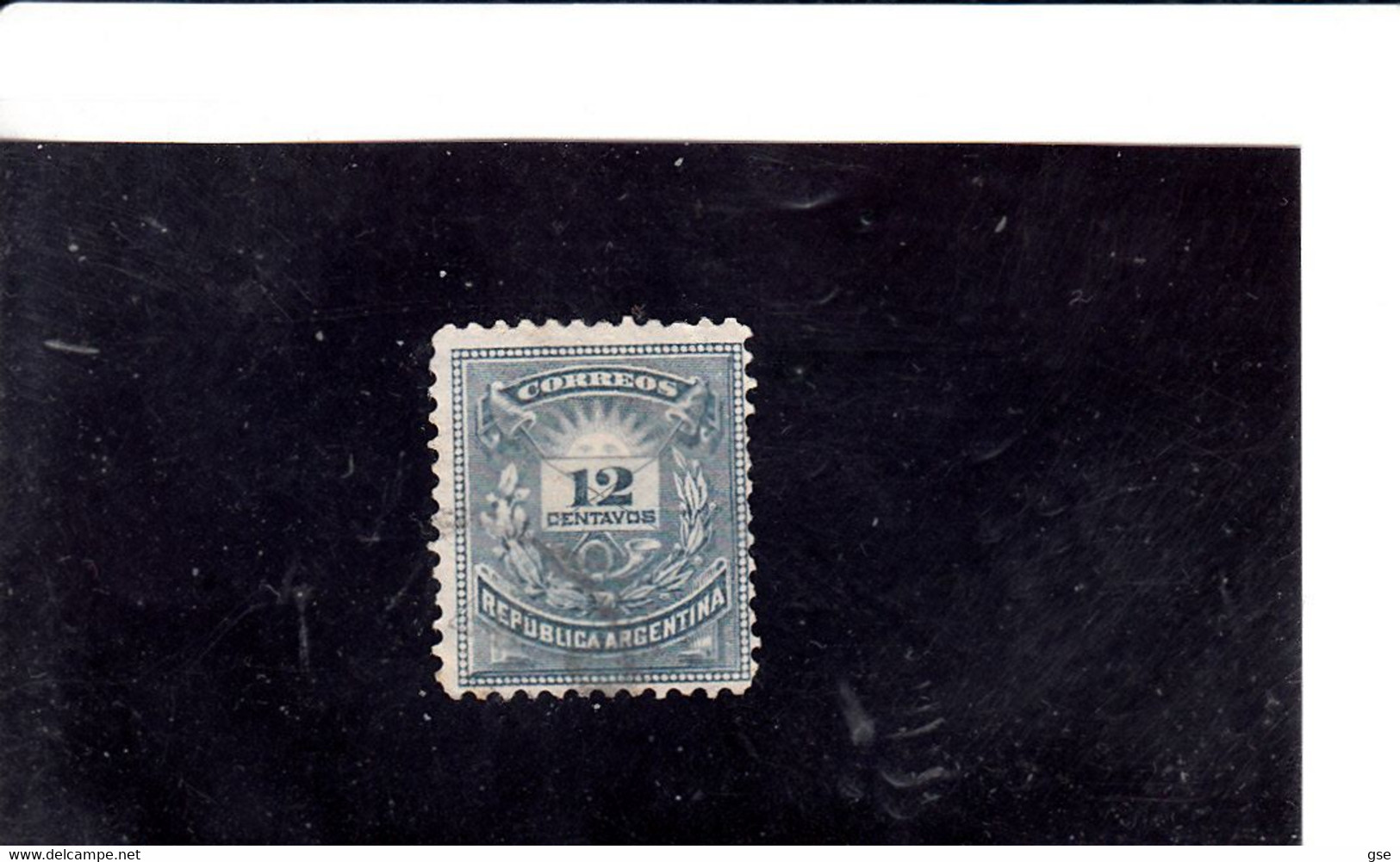 ARGENTINA  1884-5 - Yvert  59° -  Corno Di Posta - Used Stamps
