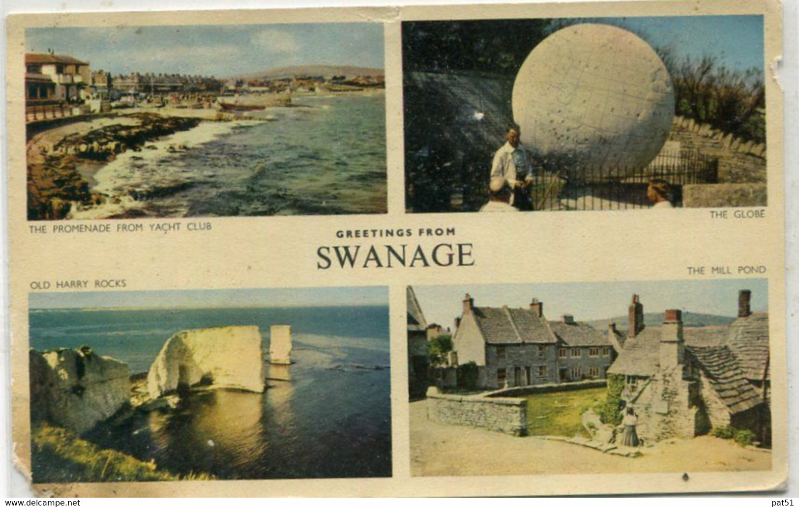 ROYAUME - UNI / UNITED KINGDOM - Swanage : Greetings From ... - Swanage