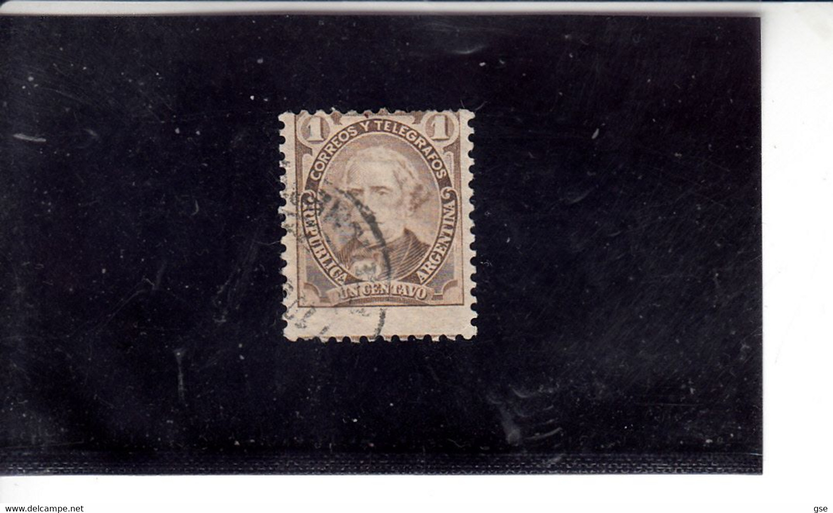 ARGENTINA  1888-91 - Yvert  74° -  Sarsfield - Used Stamps