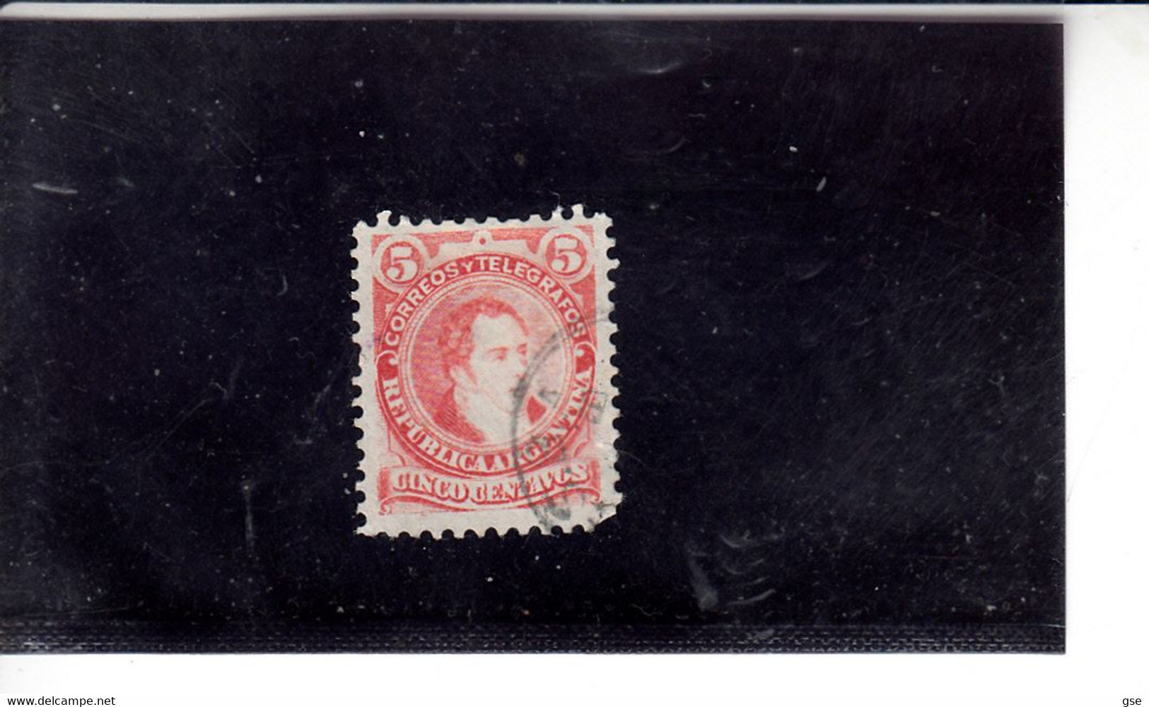 ARGENTINA  1888-91 - Yvert  78° -  Rivadavia - Used Stamps