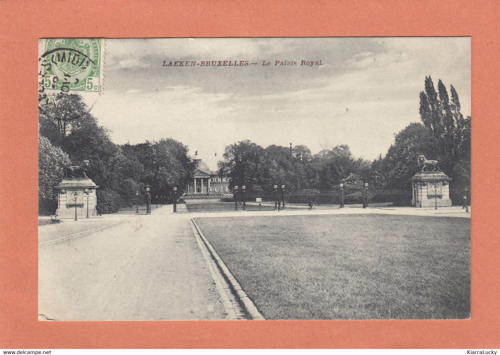 LAEKEN - PALAIS ROYAL - ECRITE - Laeken