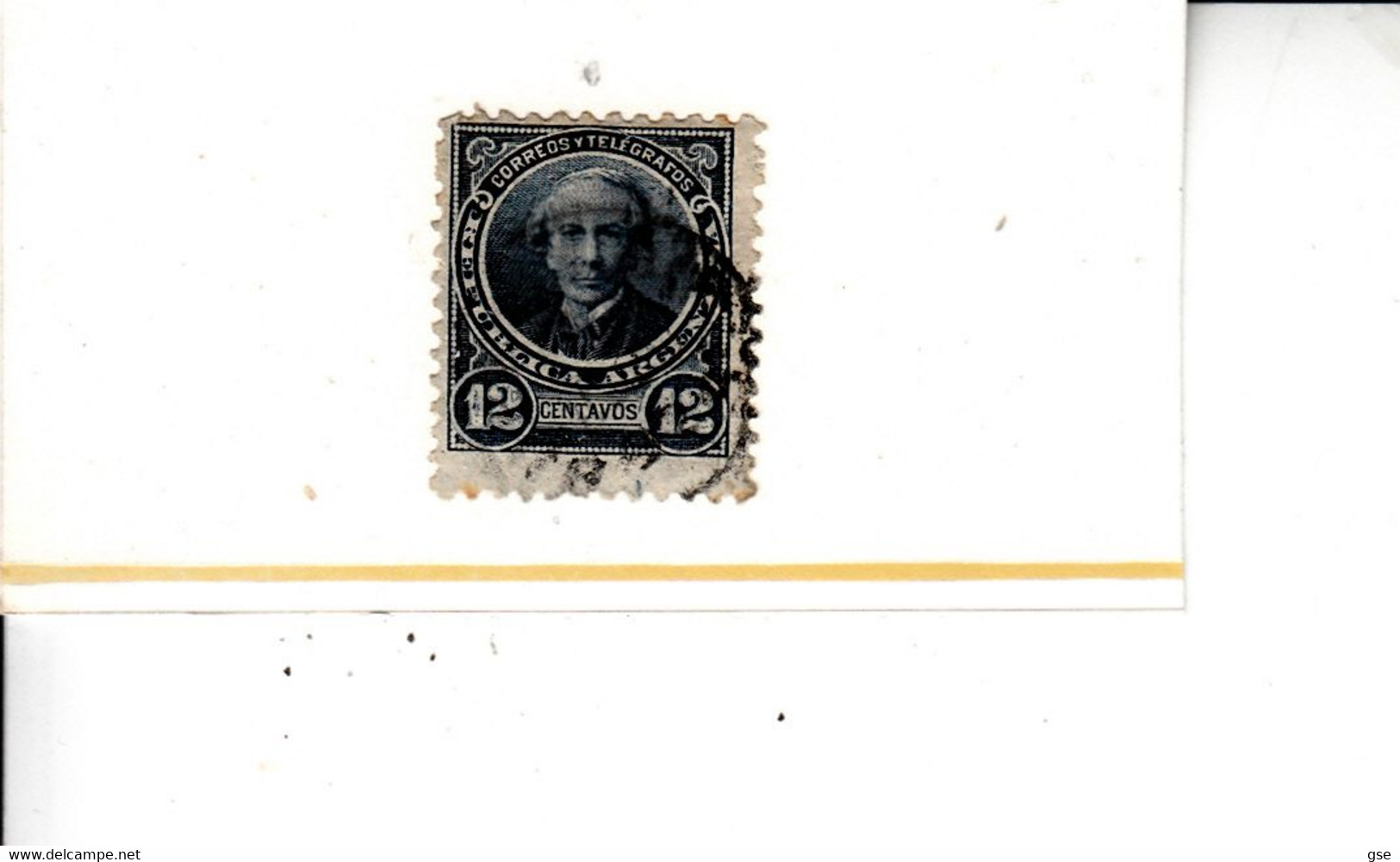 ARGENTINA  1888-91 - Yvert  83° - Alberdi - Used Stamps