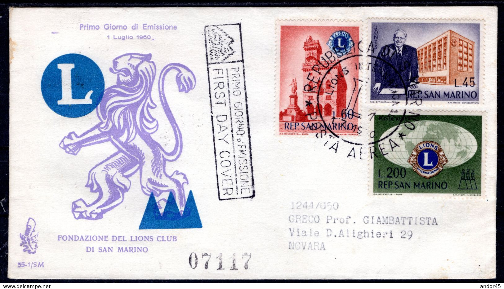 INSIEME DI 13 BUSTE FDC VENETIA SERIE COMPLETA "VEDUTE DEL MONTE TITANO "+" ESPRESSI PRECEDENTI SOVRASTAM." + " ESPO.UNI - Lettres & Documents