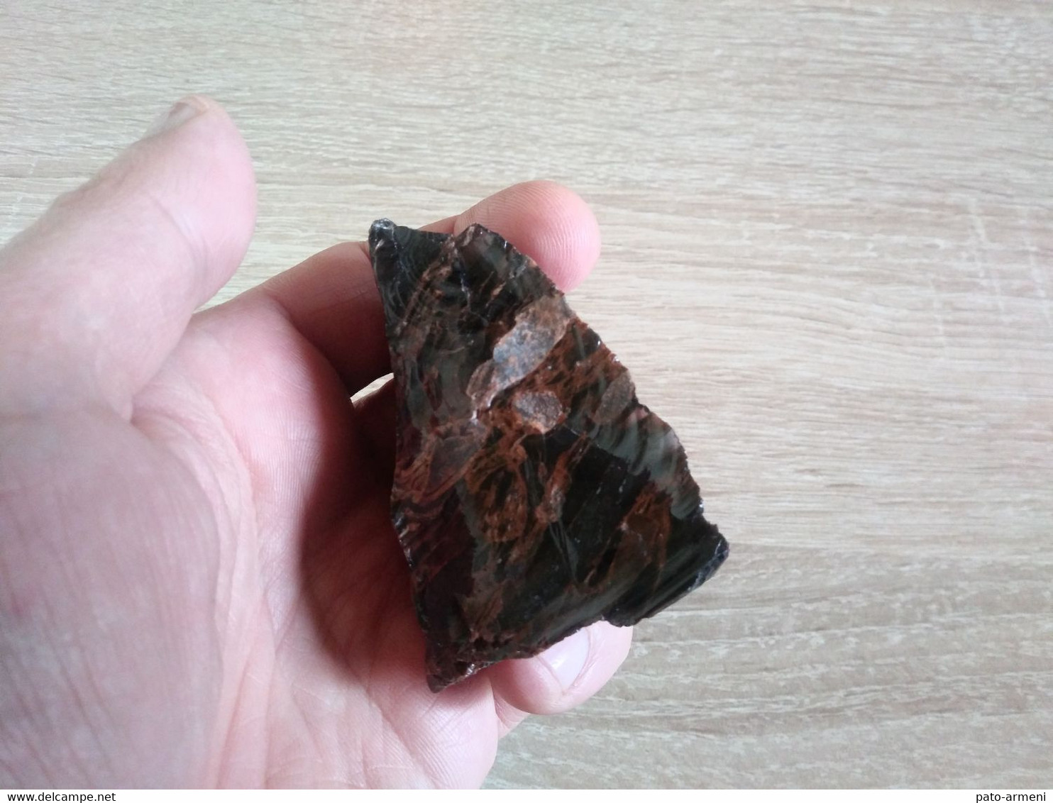 Obsidienne Acajou Brute, Pierres Naturelles, Pierres Précieuses, Pierres De Guérison, Chakra 82gr - Minéraux