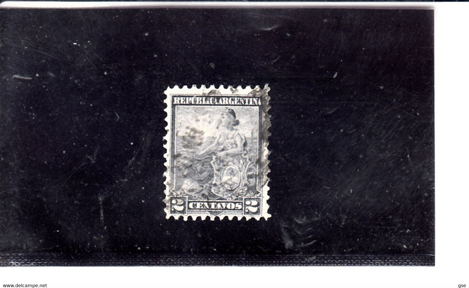 ARGENTINA  1899-1903 - Yvert 112° - Simboli - Used Stamps