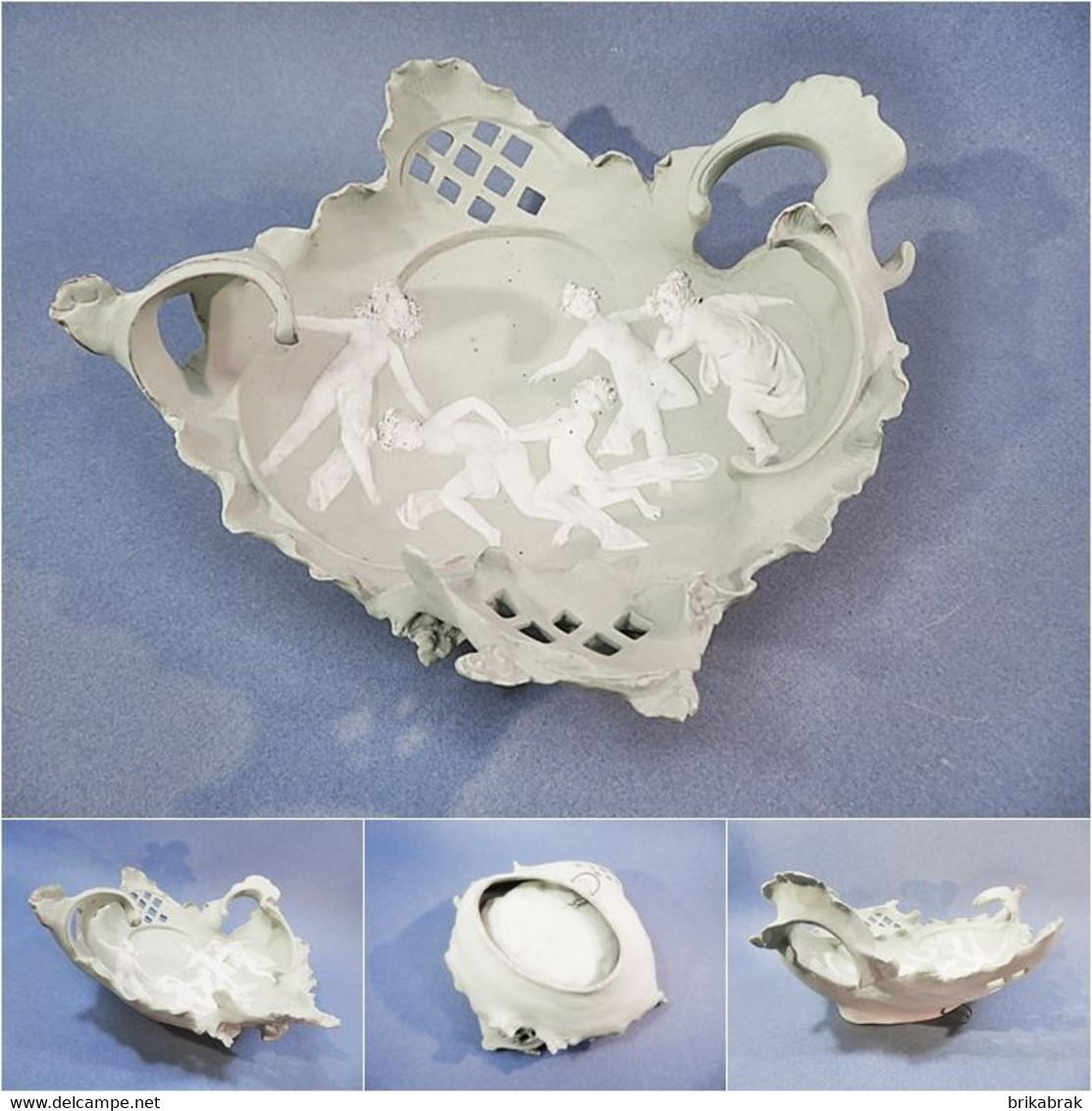 ° VIDE-POCHE PORCELAINE ANGLAISE WEDGEWOOD - Angleterre Mythologie - Halsketten