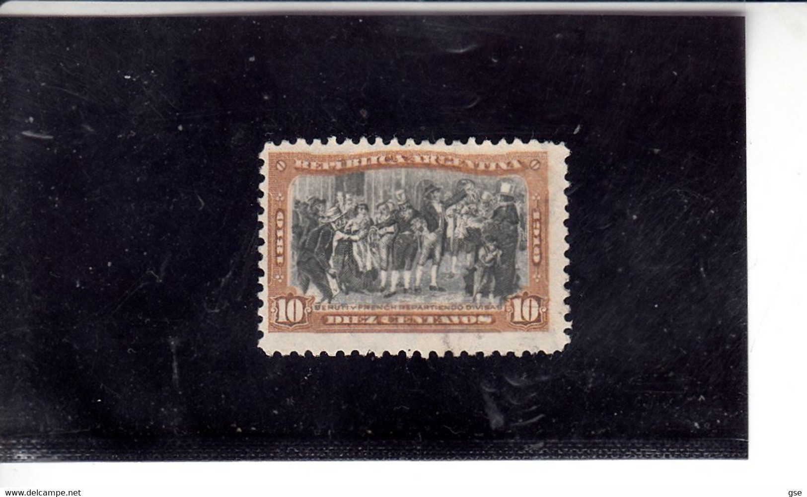 ARGENTINA  1910 - Yvert 154° - Centenario - Usados