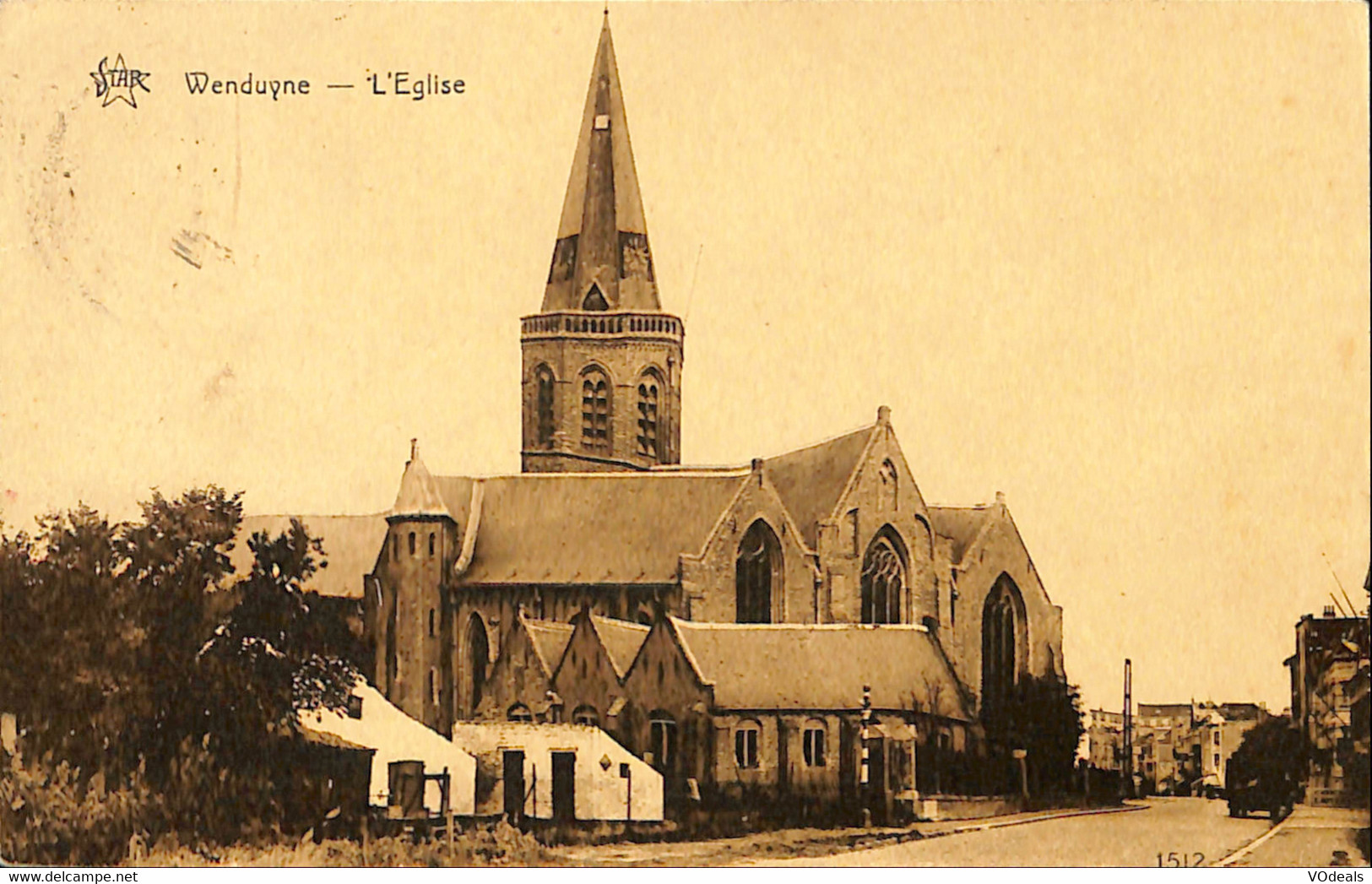 Belgique - Flandre Occidentale - Wenduine - Wenduyne - L'Eglise - Wenduine