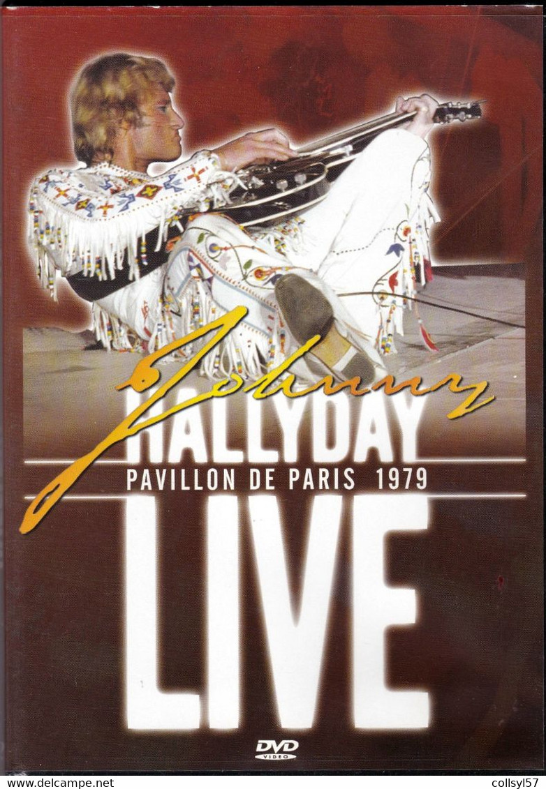 JOHNNY HALLYDAY LIVE PAVILLON De PARIS 1979 DVD - Concert Et Musique