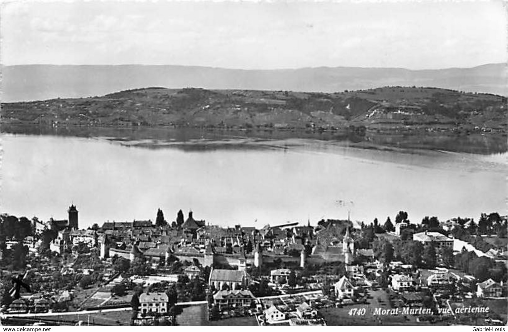 Murten Morat Vue Aérienne - Murten