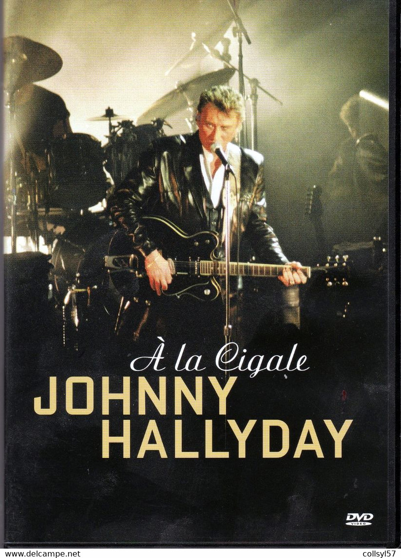 JOHNNY HALLYDAY LIVE LA CIGALE  1994-2004 - 2DVD - Conciertos Y Música