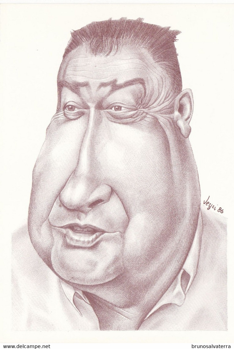 BERNARD VEYRI - Caricature De Guy Basquet - Numérotée - Signée - Veyri, Bernard