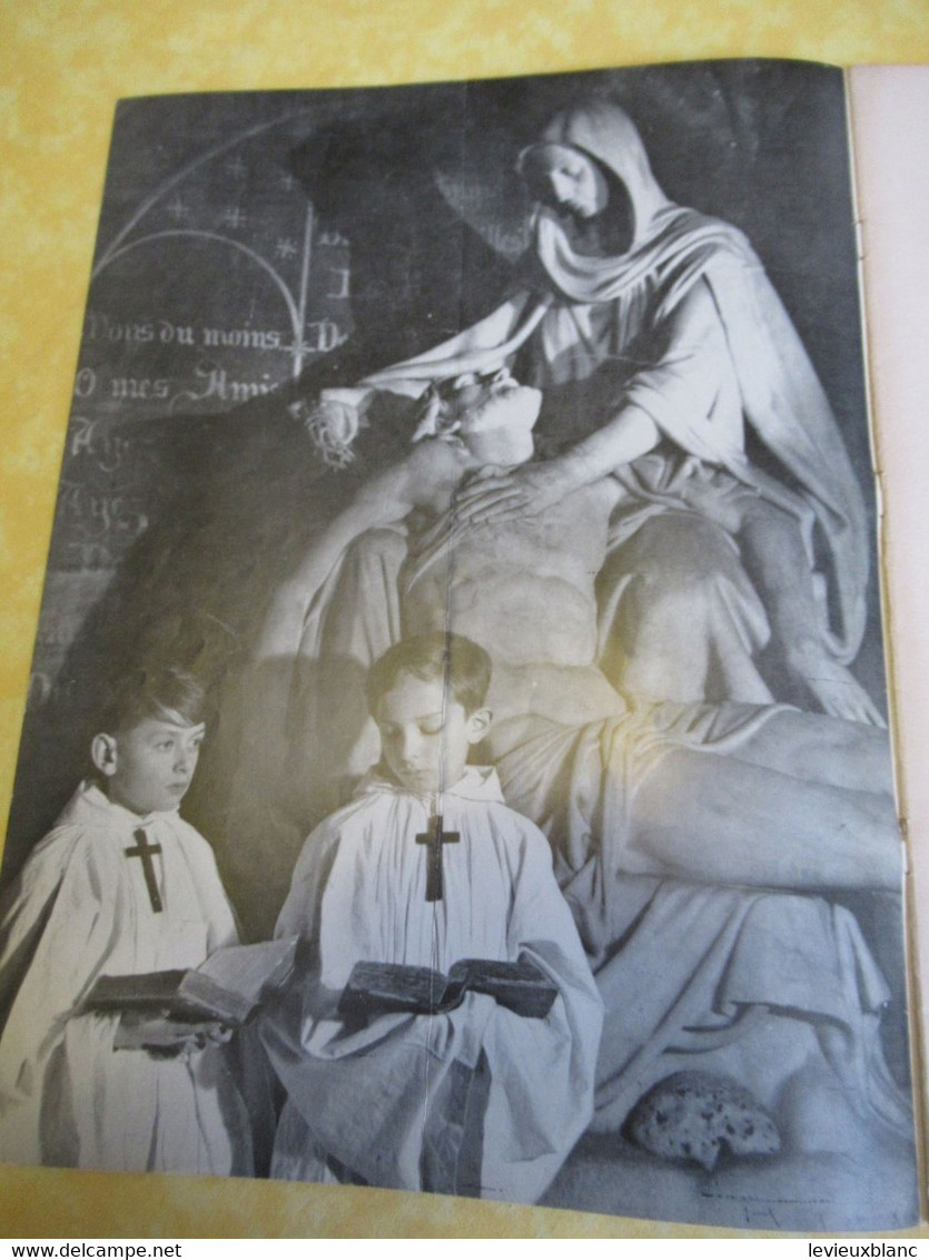 Programme Ancien/Bimillénaire De PARIS/Le Vrai Mystère De La Passion/Sur Le PARVIS NOTRE-DAME/P. Aldebert/1951   PROG345 - Programmi