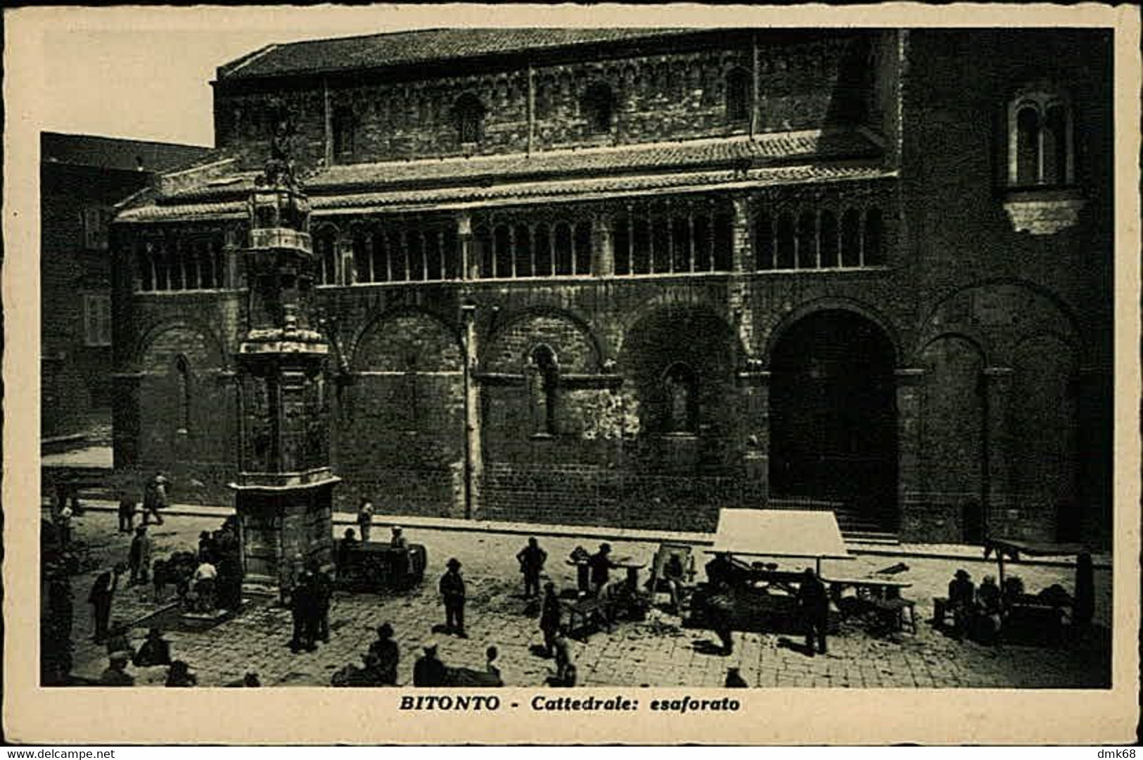 BITONTO - CATTEDRALE - ESAFORATO - MERCATO - FOTO PARISIO - 1932  (14669) - Bitonto