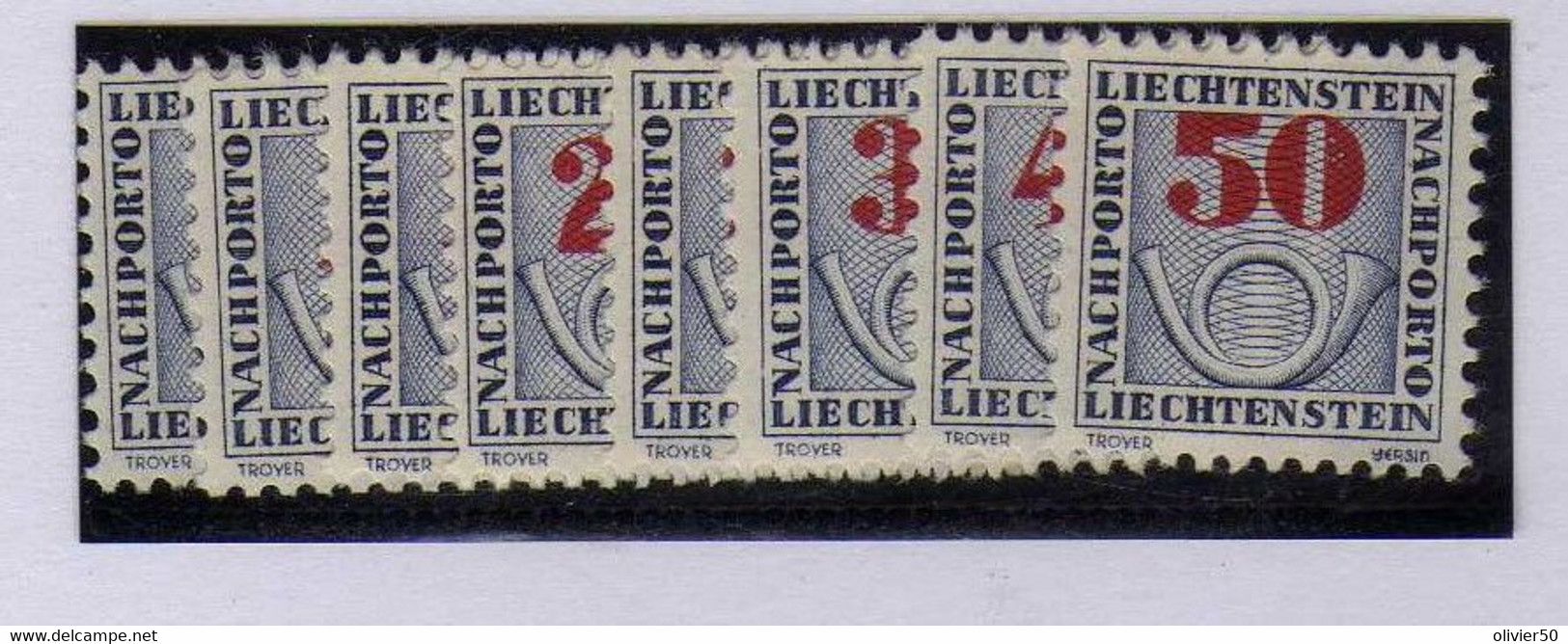 Liechtenstein -1940 - Serie De Timbres-Taxe -   Neufs** - MNH - Taxe