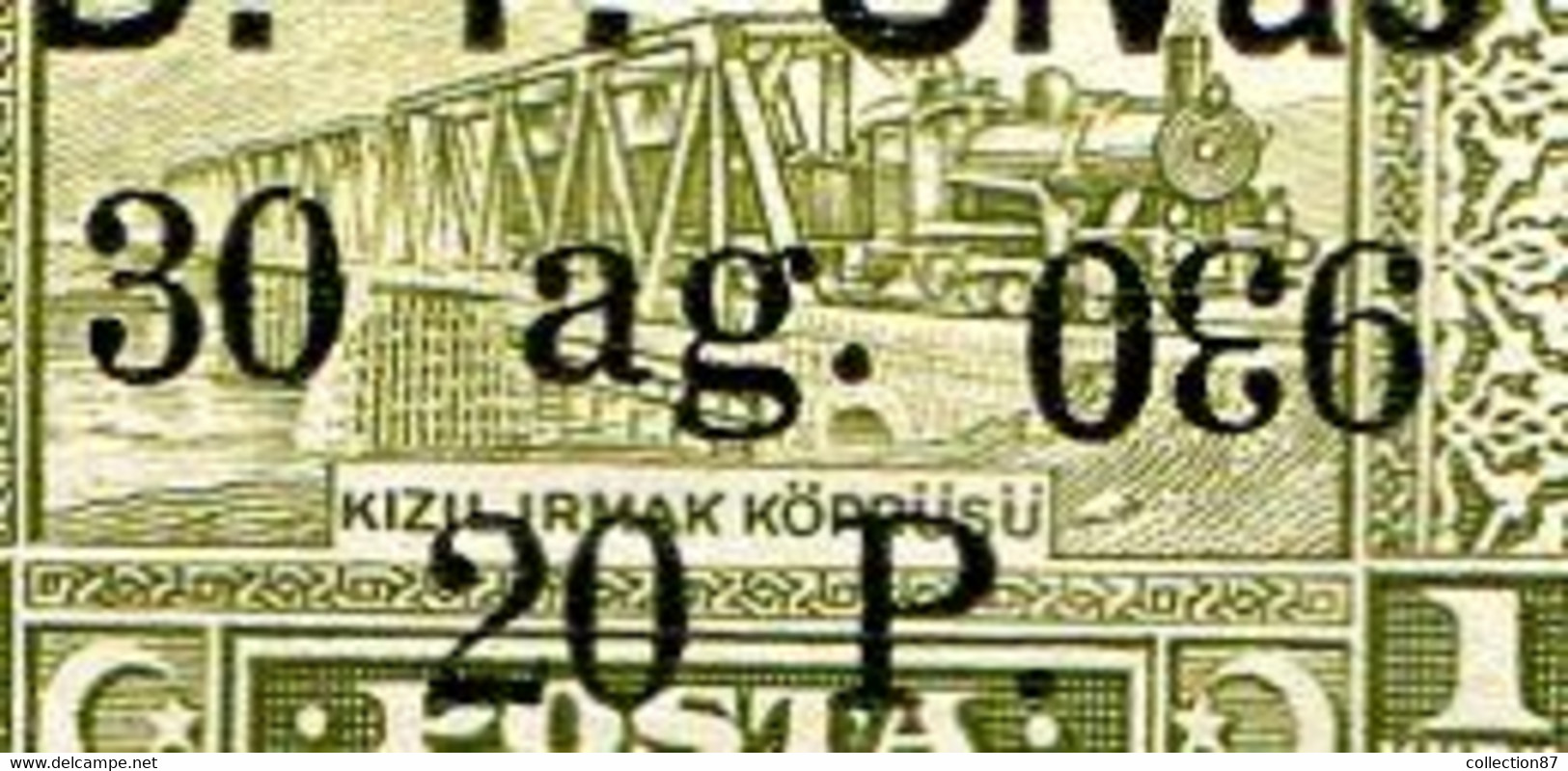 Réf 52Bis  -- TURQUIE --  SURCHARGE 930 RENVERSÉE N° 774 ** MNH - TURKEY - Ongebruikt