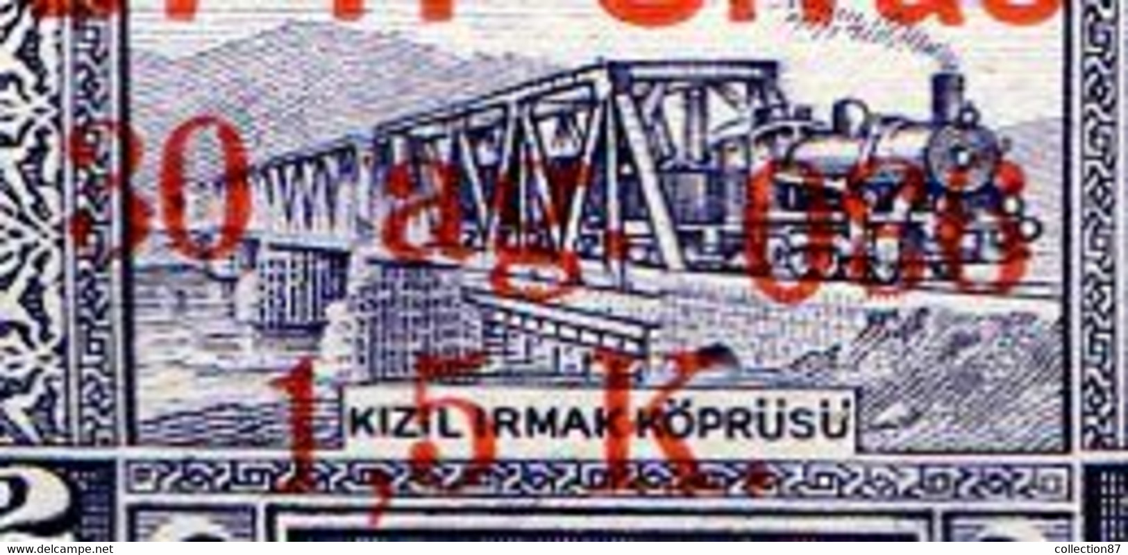 Réf 52Bis  -- TURQUIE --  SURCHARGE 930 RENVERSÉE N° 776 ** MNH - TURKEY - Unused Stamps