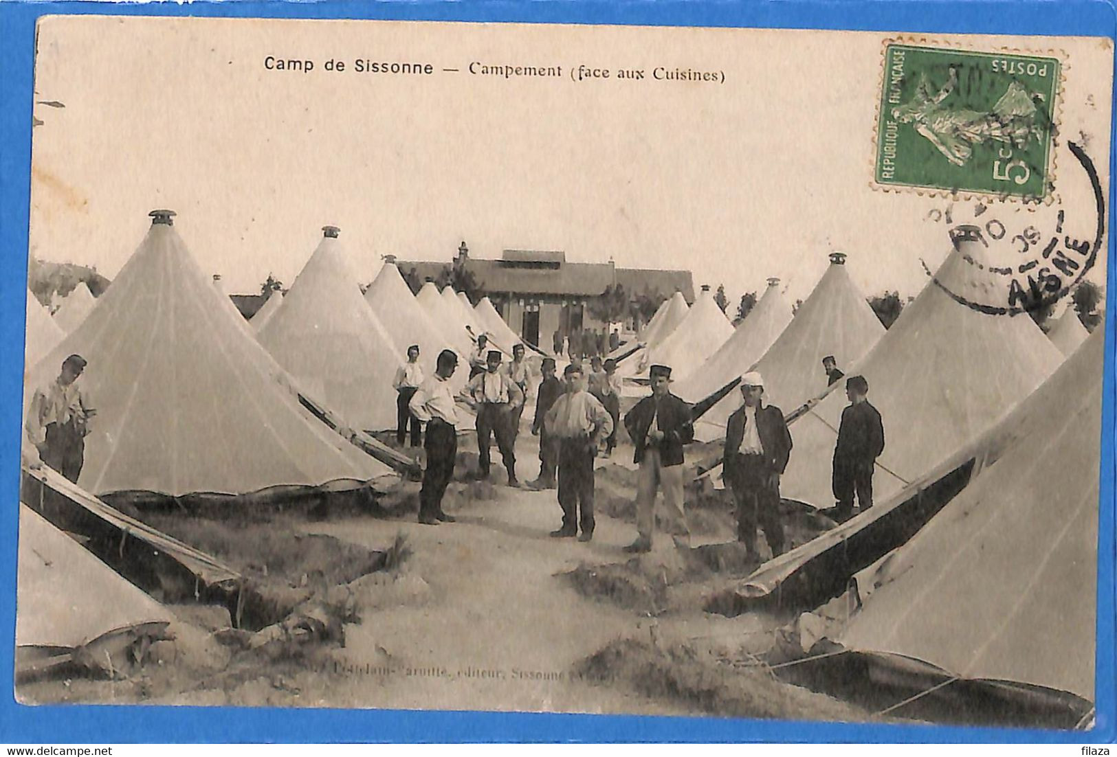 02 - Aisne - Sissonne - Campement (N12006) - Sissonne