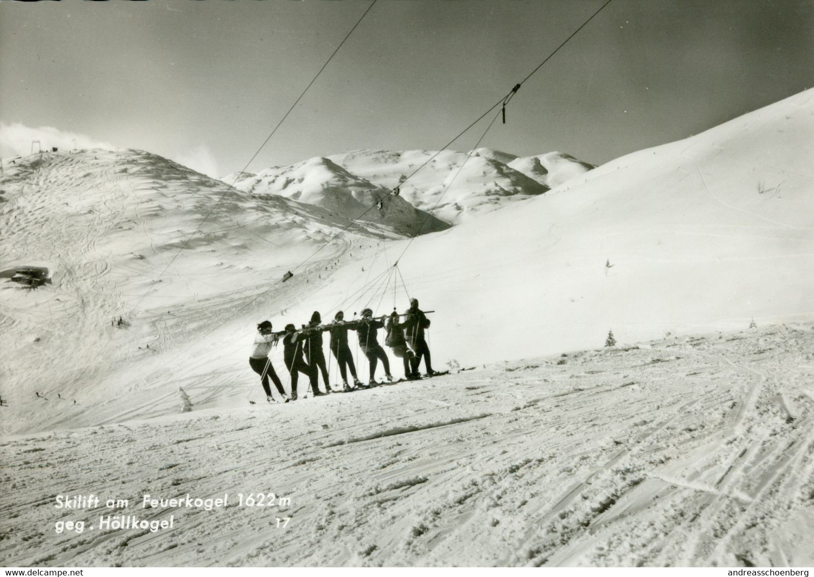 Skilift Am Feuerkogel Gegen Höllkogel - Ebensee