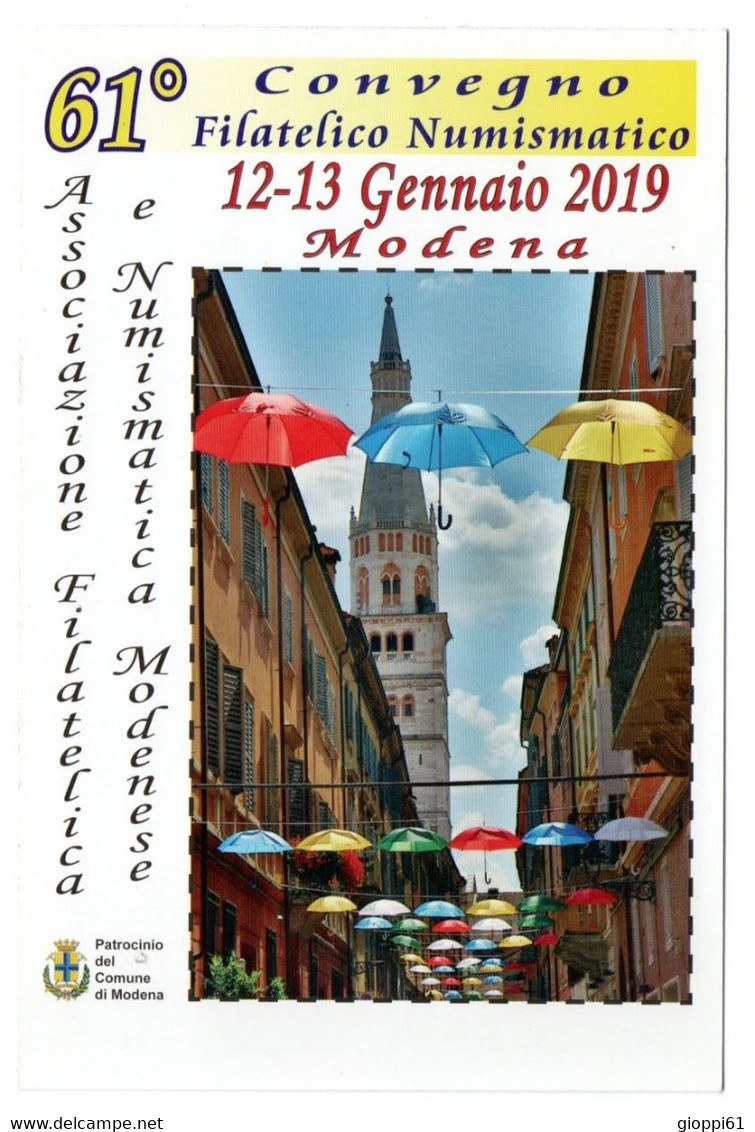 Modena - 61° Convegno Filatelico E Numismatico 2019 - Bourses & Salons De Collections